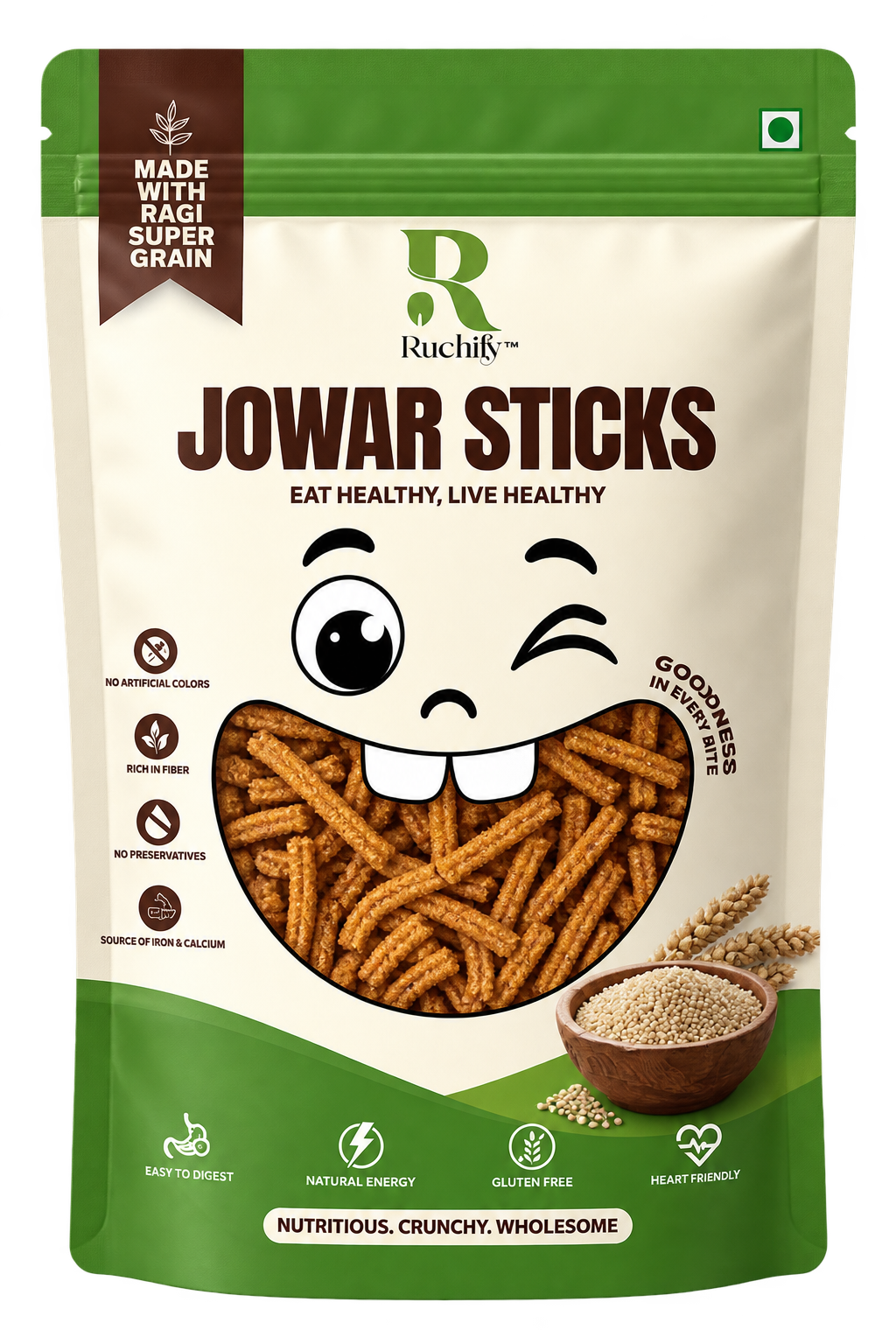Jowar Sticks | Crispy Jowar Millet Snack