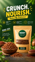 Ragi Sev | Crispy Ragi Millet Snack | RUCHIFY